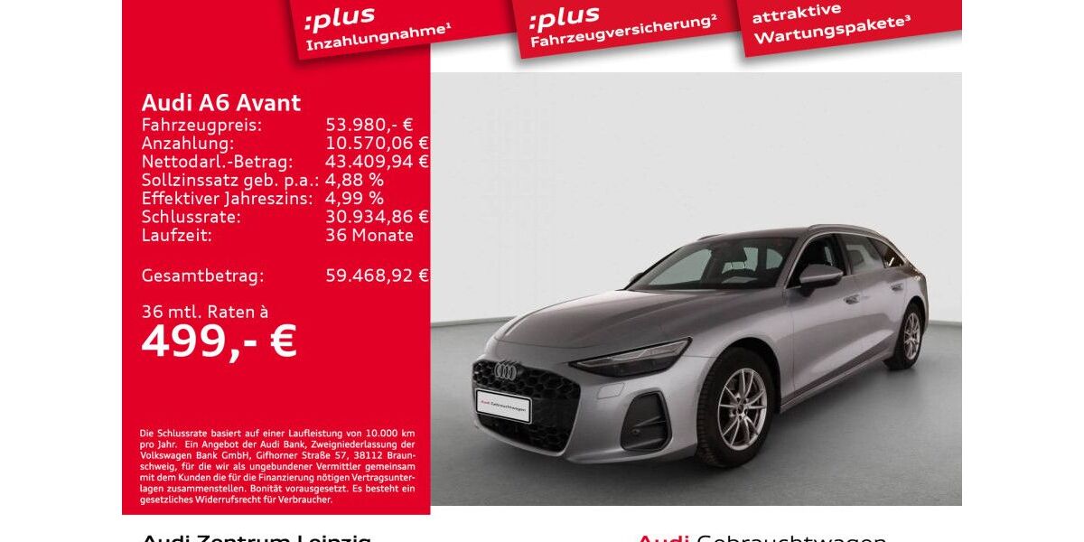 Audi A6 24.765 km 52.880 &euro; Leipzig 04129