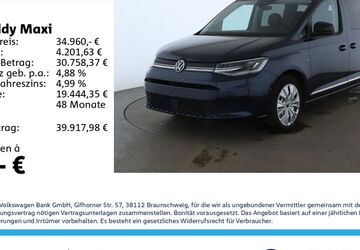 VW Caddy Maxi 27.799 km 34.960 &euro; Leipzig 04178